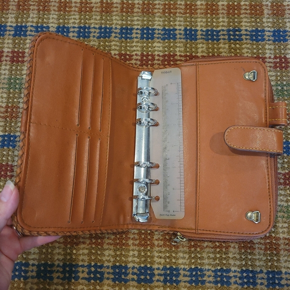 Vintage Dooney & Bourke Leather Planner Wallet - Picture 6 of 9